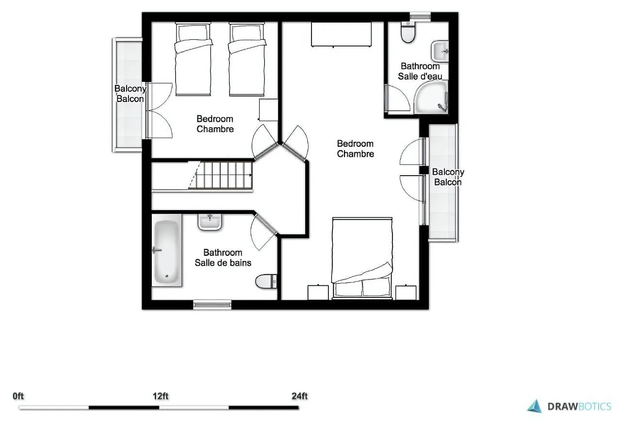 Chalet Chamonix Large Chalet, Sleeps 12, 200M2, 5 Bedroom, 4 Bathroom, Garden, Jacuzzi, Sauna