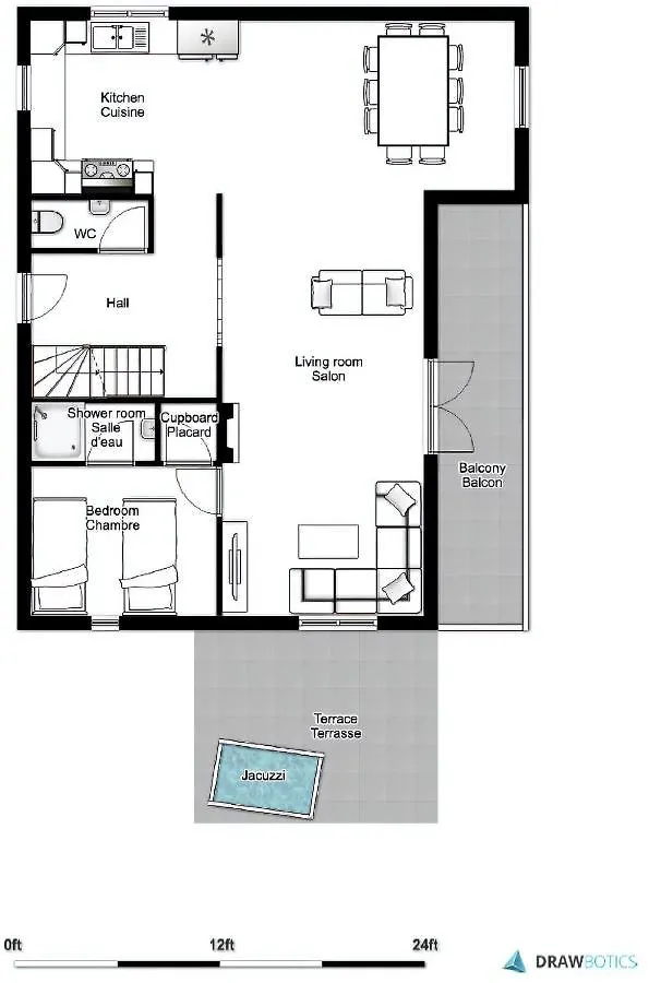 Chalet Chamonix Large Chalet, Sleeps 12, 200M2, 5 Bedroom, 4 Bathroom, Garden, Jacuzzi, Sauna